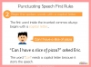 Punctuating Direct Speech - Years 3 and 4 Teaching Resources (slide 7/32)